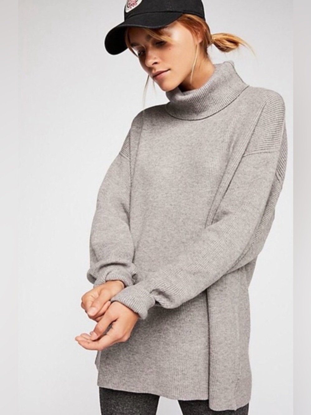 FREE PEOPLE Softly Structured Tunic Sweater (M)